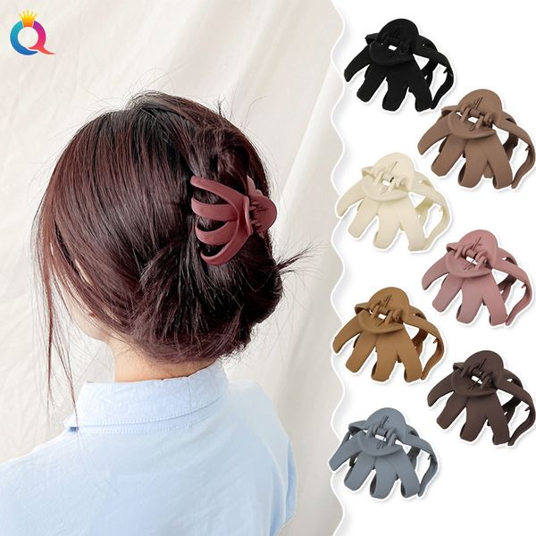 korean solid irregular hair claws ribbon elegant frosted acrylic hair clips hairpins barrette headwear for girls hair accessories 1599, Slivery;white
korean solid irregular hair claws ribbon elegant frosted acrylic hair clips hairpins barrette headwear for girls hair accessories 1599, Slivery;white