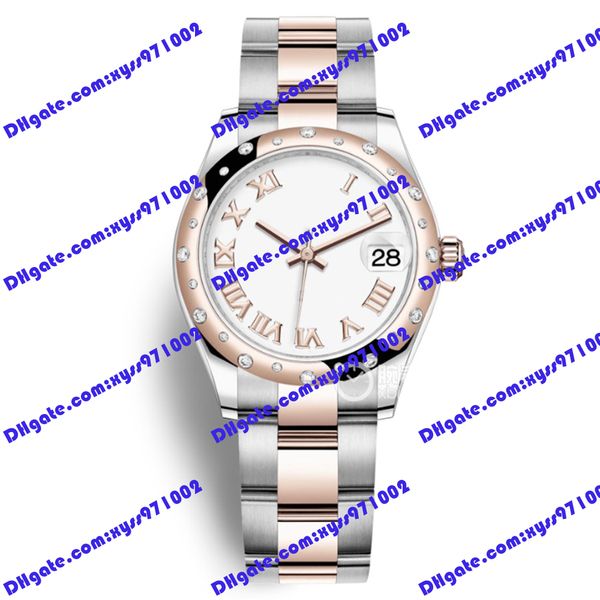 watch 2813 sports automatic watch 278341rbr 31mm white roman dial diamond watch 18k rose gold stainless steel watch band sapphire glass m278, Slivery;brown
watch 2813 sports automatic watch 278341rbr 31mm white roman dial diamond watch 18k rose gold stainless steel watch band sapphire glass m278, Slivery;brown