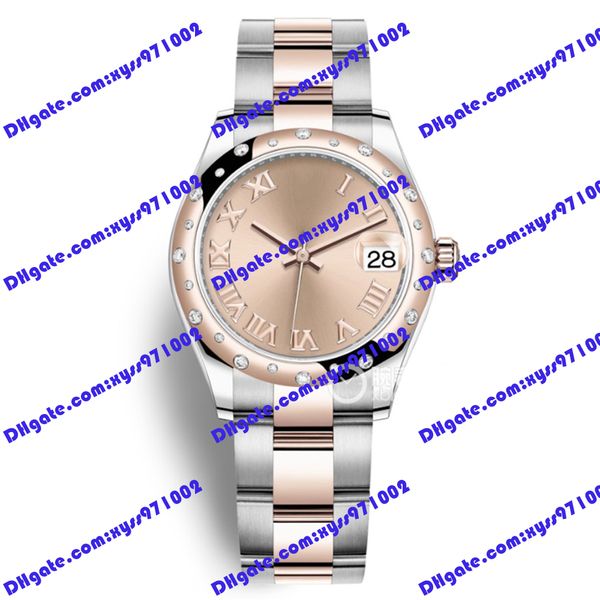 high-quality watch 2813 sports automatic watch 278341 31mm pink roman dial diamond ring 18k rose gold watch stainless steel band sapphire gl, Slivery;brown
high-quality watch 2813 sports automatic watch 278341 31mm pink roman dial diamond ring 18k rose gold watch stainless steel band sapphire gl, Slivery;brown