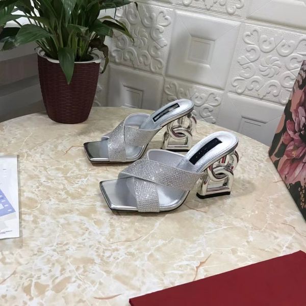 slippers rhinestone leather high-heeled crossover upper classic designer 10.5cm thick heels summer open-toe silver women's dress shoes, Black
slippers rhinestone leather high-heeled crossover upper classic designer 10.5cm thick heels summer open-toe silver women's dress shoes, Black