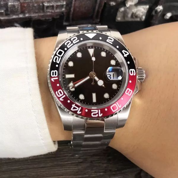 with original box mens watch automatic mechanical watches 40mm stainless steel silver strap men classic wristwatch montre de luxe 2023, Slivery;brown
with original box mens watch automatic mechanical watches 40mm stainless steel silver strap men classic wristwatch montre de luxe 2023, Slivery;brown