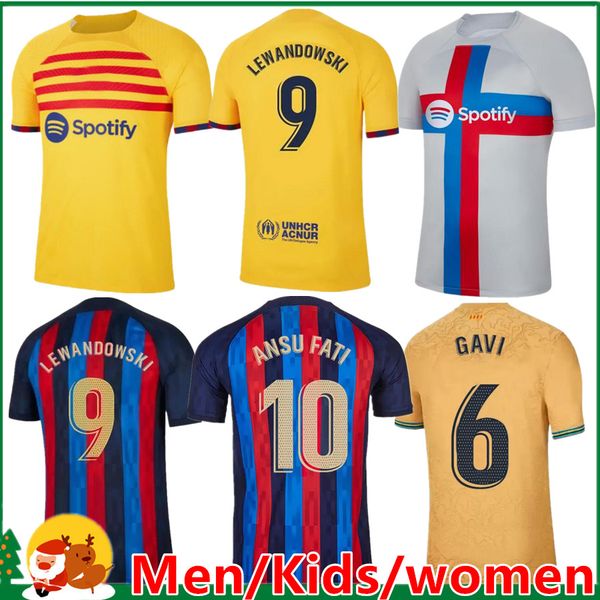 22 23 lewandowski ansu fati soccer jerseys memphis pedri gavi 2022 2023 adama f. de jong dest shirt barcelonas kids kit men women camisetas, Black;yellow
22 23 lewandowski ansu fati soccer jerseys memphis pedri gavi 2022 2023 adama f. de jong dest shirt barcelonas kids kit men women camisetas, Black;yellow
