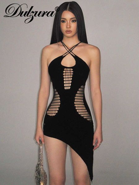casual dresses dulzura summer y2k clothes hollow out sleeveless backless irregular bodycon mini dress for women club party elegant outfits t, Black;gray
casual dresses dulzura summer y2k clothes hollow out sleeveless backless irregular bodycon mini dress for women club party elegant outfits t, Black;gray