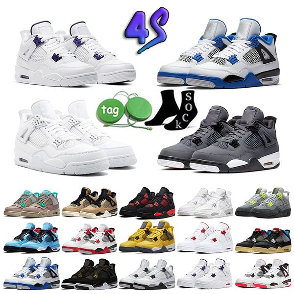 4 4s retro basketball shoes military black cat university blue sail white oreo red thunder bred cement men women sports sneakers
4 4s retro basketball shoes military black cat university blue sail white oreo red thunder bred cement men women sports sneakers