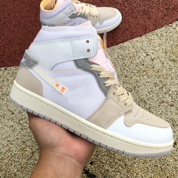 new 1s mid craft inside out basketball shoes men women designer shoes jumpman 1 white neutral grey sail sports sneakers ship with box us5-12
new 1s mid craft inside out basketball shoes men women designer shoes jumpman 1 white neutral grey sail sports sneakers ship with box us5-12