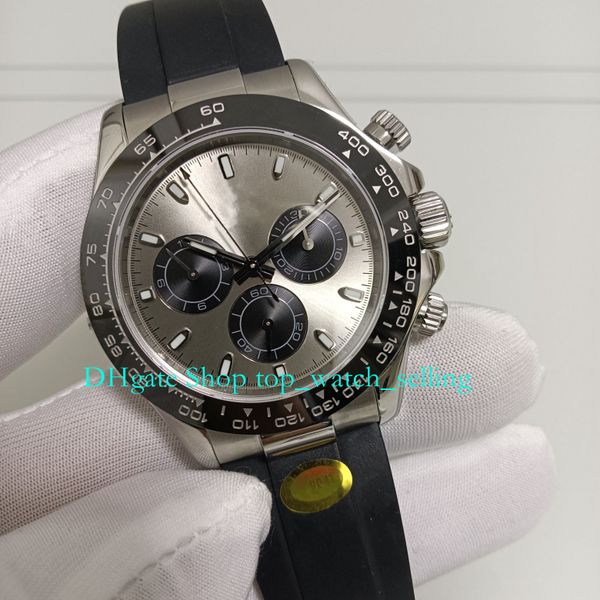 2 style chronograph watches for men's 40mm grey dial automatic ceramic bezel satch 904l steel kif shock absorber sport v5 mens cal.4130, Slivery;black
2 style chronograph watches for men's 40mm grey dial automatic ceramic bezel satch 904l steel kif shock absorber sport v5 mens cal.4130, Slivery;black