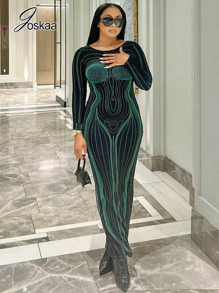 party dresses joskaa 3d body print green maxi dress women hipster o-neck long sleeve backless slim robe 2023 elegant party nightclub wear t2, White;black
party dresses joskaa 3d body print green maxi dress women hipster o-neck long sleeve backless slim robe 2023 elegant party nightclub wear t2, White;black