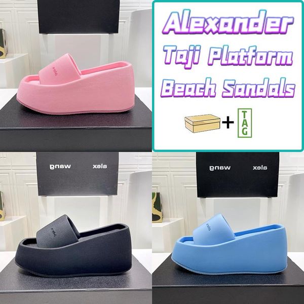 with box alexander slippers square toe taji platform beach sandals fashion luxury slides black blue pink men women indoor sa vc
with box alexander slippers square toe taji platform beach sandals fashion luxury slides black blue pink men women indoor sa vc