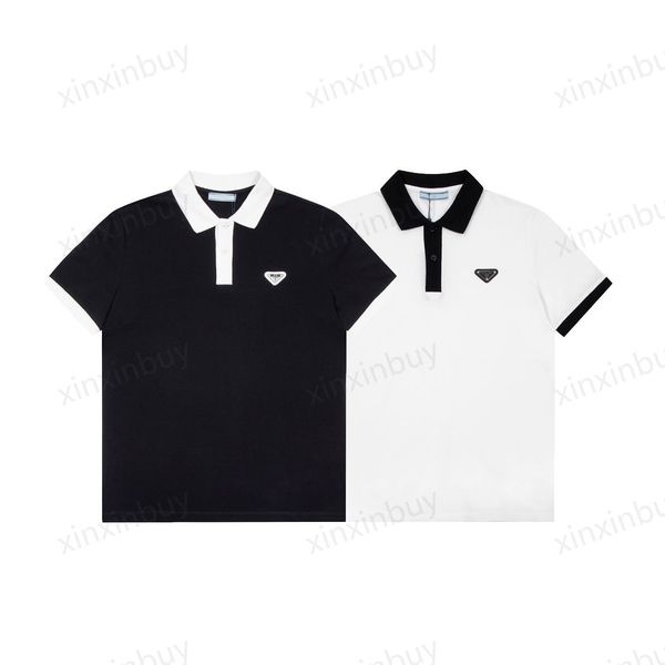 xinxinbuy men designer tee t shirt 23ss milan metal triangle label short sleeve cotton women white black xs-xl, Black;brown
xinxinbuy men designer tee t shirt 23ss milan metal triangle label short sleeve cotton women white black xs-xl, Black;brown