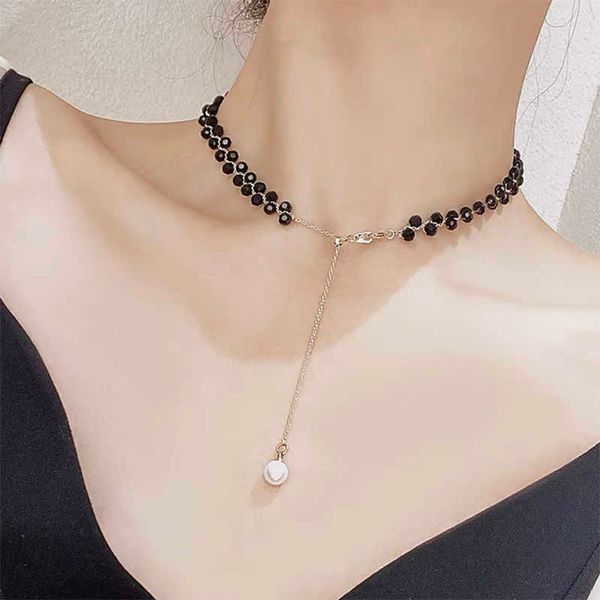 pendant necklaces high-grade luxury crystal necklace femininity collarbone chain 2022 new fashion neckchain jewelry, Silver
pendant necklaces high-grade luxury crystal necklace femininity collarbone chain 2022 new fashion neckchain jewelry, Silver