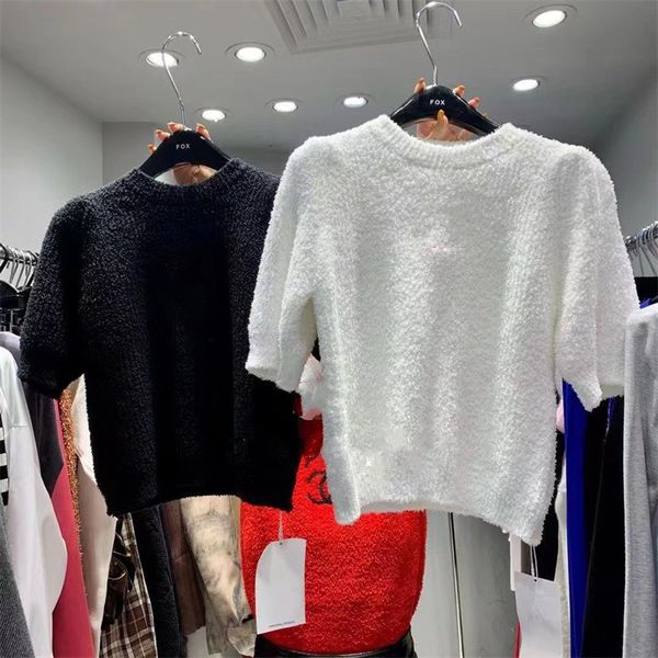 2023 designer t shirt summer short sleeve waves tee women luxury t-shirts fashion senior pure cotton size s-xl, White
2023 designer t shirt summer short sleeve waves tee women luxury t-shirts fashion senior pure cotton size s-xl, White