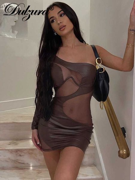 casual dresses dulzura mesh patchwork y2k clothes one shoulder long sleeve backless bodycon mini dresses for women club party fall outfits t, Black;gray
casual dresses dulzura mesh patchwork y2k clothes one shoulder long sleeve backless bodycon mini dresses for women club party fall outfits t, Black;gray