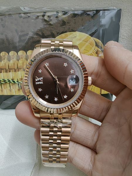 with original box high-quality watch 41mm president datejust 116334 sapphire glass asia 2813 movement mechanical automatic mens watches, Slivery;brown
with original box high-quality watch 41mm president datejust 116334 sapphire glass asia 2813 movement mechanical automatic mens watches, Slivery;brown