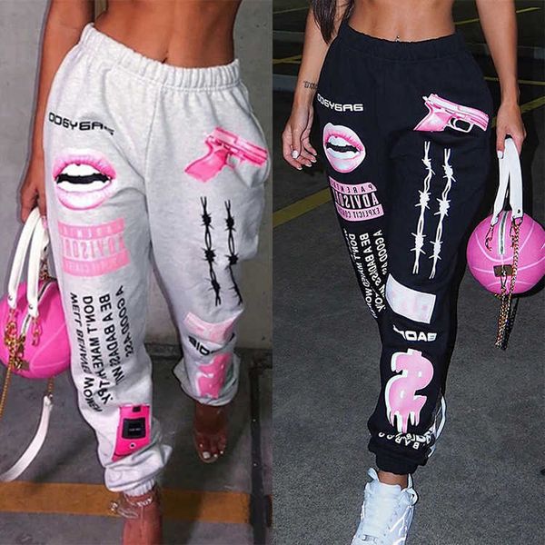 women's pants capris women's 2021 new style printed fashion elastic waist sports casual haren pants women t230210, Black;white
women's pants capris women's 2021 new style printed fashion elastic waist sports casual haren pants women t230210, Black;white