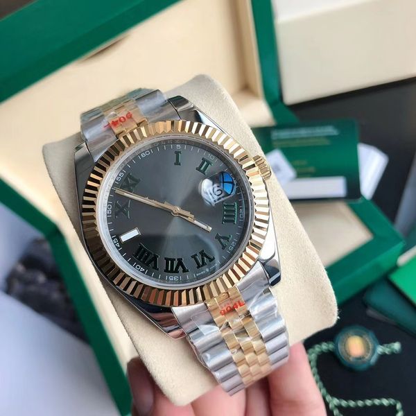 men's mechanical watch 36 41mm fully automatic stainless steel luminous waterproof women's watch couple style classic watch montre, Slivery;brown
men's mechanical watch 36 41mm fully automatic stainless steel luminous waterproof women's watch couple style classic watch montre, Slivery;brown