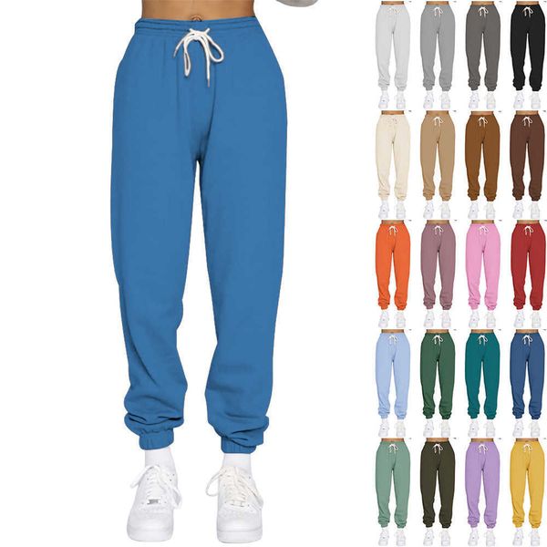 women's pants capris 2022 new women's solid color casual sports lace up waist sweater material trousers t230210, Black;white
women's pants capris 2022 new women's solid color casual sports lace up waist sweater material trousers t230210, Black;white