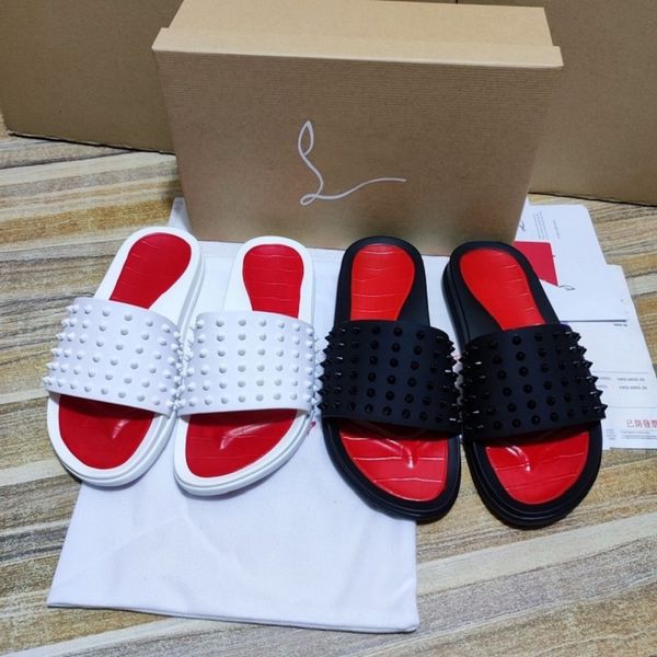 2023 brand sandal designer studded spikes slipper reds bottomes louboutins shoe for mens women high boots party lovers genuine leather luxur, Black
2023 brand sandal designer studded spikes slipper reds bottomes louboutins shoe for mens women high boots party lovers genuine leather luxur, Black
