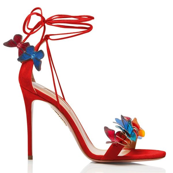 2023 butterfly flower sandals women thin high heel celebrity shoes fashion lady pumps strap, Black
2023 butterfly flower sandals women thin high heel celebrity shoes fashion lady pumps strap, Black