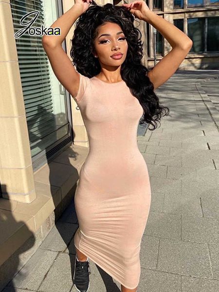 party dresses joskaa solid round neck short sleeve bodycon dress spring 2022 simple party maxi dresses for women clothes casual streetwear t, White;black
party dresses joskaa solid round neck short sleeve bodycon dress spring 2022 simple party maxi dresses for women clothes casual streetwear t, White;black