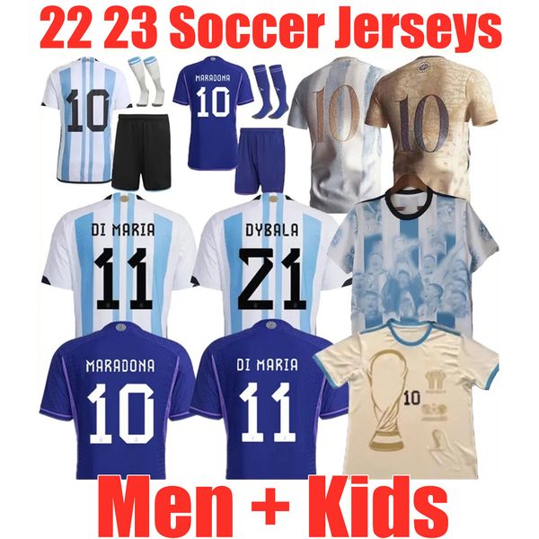 2023 2024 argentina soccer jersey romero dybala fans player version aguero maradona football shirt 23 24 men kids sets socks di maria de pau, Black;yellow
2023 2024 argentina soccer jersey romero dybala fans player version aguero maradona football shirt 23 24 men kids sets socks di maria de pau, Black;yellow