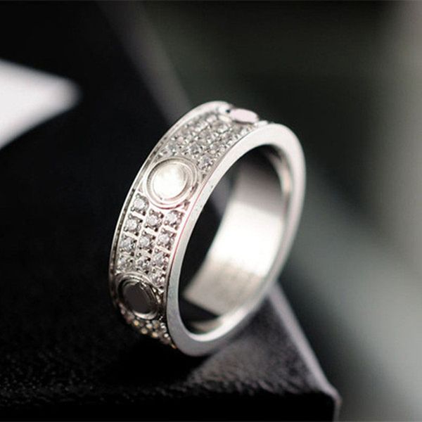18k gold ring stones couple lovers ring diamond ring titanium steel titanium steel rings link d, Silver
18k gold ring stones couple lovers ring diamond ring titanium steel titanium steel rings link d, Silver