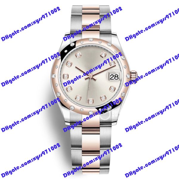 high-quality watch 2813 sports automatic watch 278341 178344 31mm silver dial diamond watch 18k rose gold stainless steel band sapphire glas, Slivery;brown
high-quality watch 2813 sports automatic watch 278341 178344 31mm silver dial diamond watch 18k rose gold stainless steel band sapphire glas, Slivery;brown