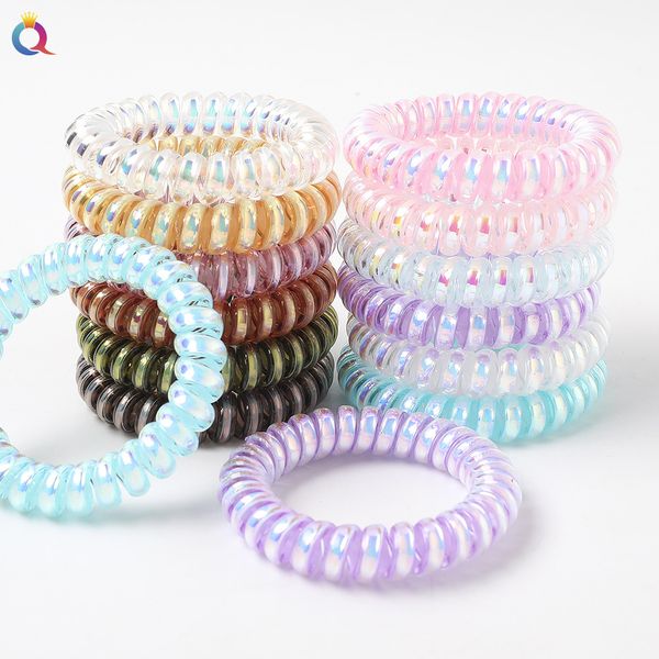 mermaid shine telephone wire elastic ribbon hair bands hair ties gum for women ponytail holder hair ropes accessories 1605, Slivery;white
mermaid shine telephone wire elastic ribbon hair bands hair ties gum for women ponytail holder hair ropes accessories 1605, Slivery;white