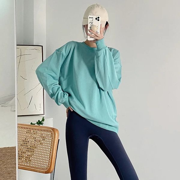 ll new yoga clothes perfectlyoversized fall women's casual loose hoodie sports crewneck long sleeves
ll new yoga clothes perfectlyoversized fall women's casual loose hoodie sports crewneck long sleeves