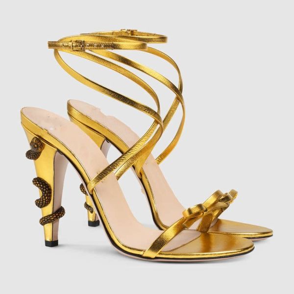 fashion snake sandals women thin high heel summer gladiators wedding bridal pumps, Black
fashion snake sandals women thin high heel summer gladiators wedding bridal pumps, Black