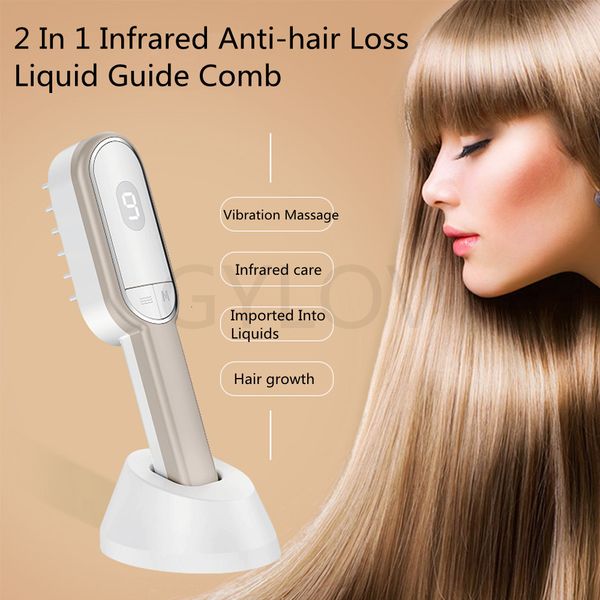 human chignons infrared red light hair growth comb imported into liquid regrowth brush anti loss vibration scalp repair massager 230211, Black
human chignons infrared red light hair growth comb imported into liquid regrowth brush anti loss vibration scalp repair massager 230211, Black