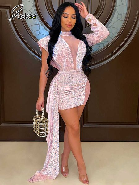 party dresses joskaa sequins mesh ribbon evening dress women hipster see through o-neck single sleeve mini dresses 2023 party clubwear t2302, White;black
party dresses joskaa sequins mesh ribbon evening dress women hipster see through o-neck single sleeve mini dresses 2023 party clubwear t2302, White;black