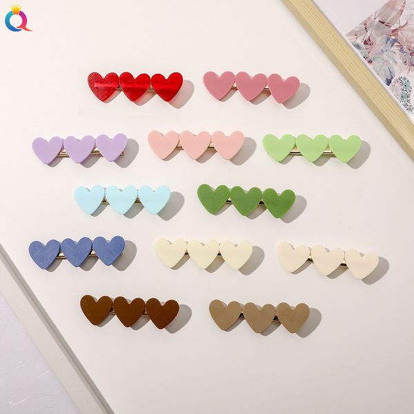 new women girls ribbon cute colorful 3 hearts hairpins sweet hair clips barrettes hair ornament fashion hair accessories 1601, Slivery;white
new women girls ribbon cute colorful 3 hearts hairpins sweet hair clips barrettes hair ornament fashion hair accessories 1601, Slivery;white