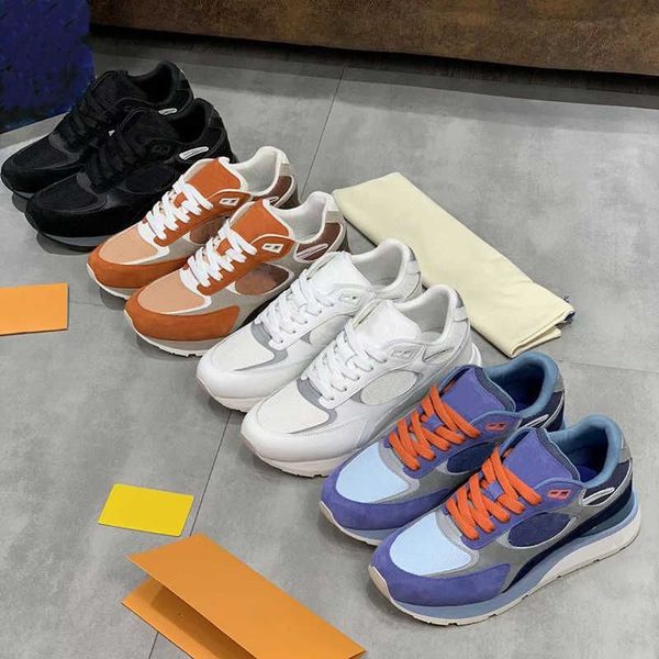 box 2023 with designer men sneakers run away sneakers suede platform shoetrainers genuine leather flats casual louiseity lvs viutonity mzvt, Black
box 2023 with designer men sneakers run away sneakers suede platform shoetrainers genuine leather flats casual louiseity lvs viutonity mzvt, Black