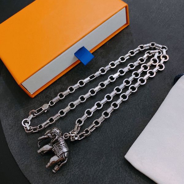 designer elephant pendant necklaces for women men luxurys cuba chain necklaces mens fashion jewelry no box, Silver
designer elephant pendant necklaces for women men luxurys cuba chain necklaces mens fashion jewelry no box, Silver