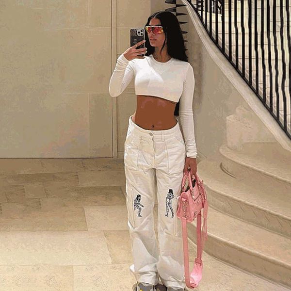 women's pants capris wind 2022 autumn women's new fashion street shoot straight barrel high waist thin solid color embroidered lei, Black;white
women's pants capris wind 2022 autumn women's new fashion street shoot straight barrel high waist thin solid color embroidered lei, Black;white