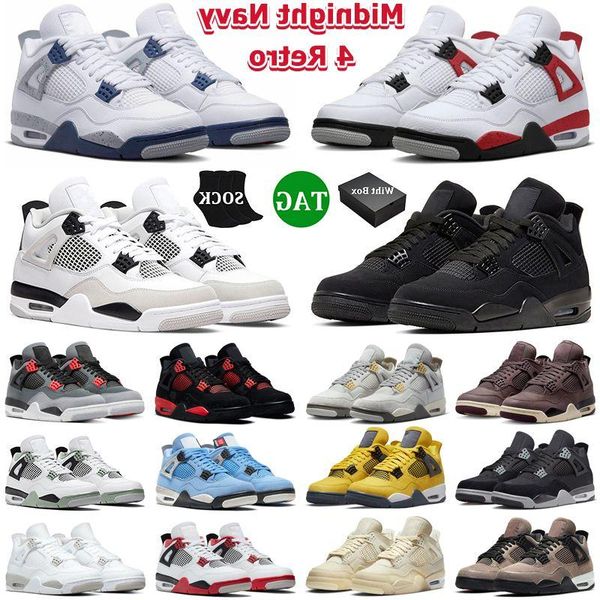 boots with box 4 retro men basketball shoes 4s midnight navy red cement thunder military black cat pn dust lightning oreo mens wome comr
boots with box 4 retro men basketball shoes 4s midnight navy red cement thunder military black cat pn dust lightning oreo mens wome comr