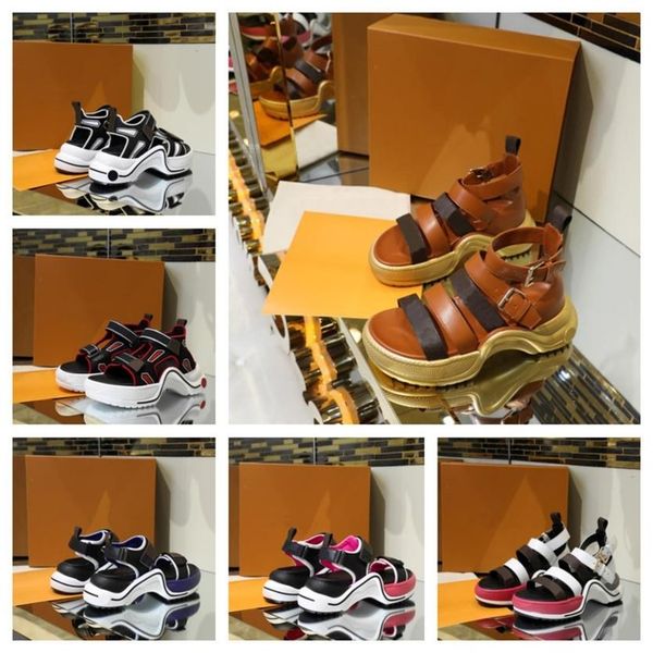 box summer with ladies luxury designer sandals archlight women platform sneaker sandals branded flat sandal mu louiseity lvss viutonity zeyx, Black
box summer with ladies luxury designer sandals archlight women platform sneaker sandals branded flat sandal mu louiseity lvss viutonity zeyx, Black