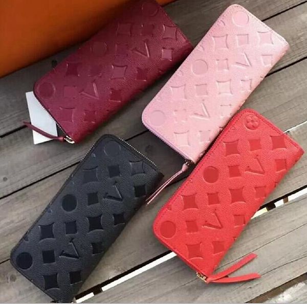 fashion designer bag men women wallet clutch black embossing pattern leather single zipper wallets lady ladies long classic card holder coin, Red;black
fashion designer bag men women wallet clutch black embossing pattern leather single zipper wallets lady ladies long classic card holder coin, Red;black