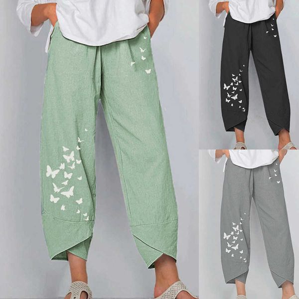 women's pants capris trendy summer women's trousers loose casual pants multicolor cotton and hemp straight pants butterfly print w, Black;white
women's pants capris trendy summer women's trousers loose casual pants multicolor cotton and hemp straight pants butterfly print w, Black;white