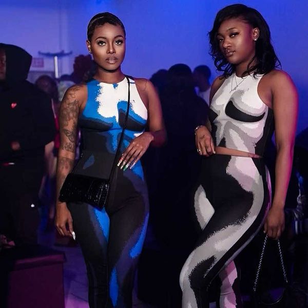 women tracksuits two piecesnset designer 2023 spring new fashion printed sleeveless round neck t-shirt pants casual sets, Gray
women tracksuits two piecesnset designer 2023 spring new fashion printed sleeveless round neck t-shirt pants casual sets, Gray