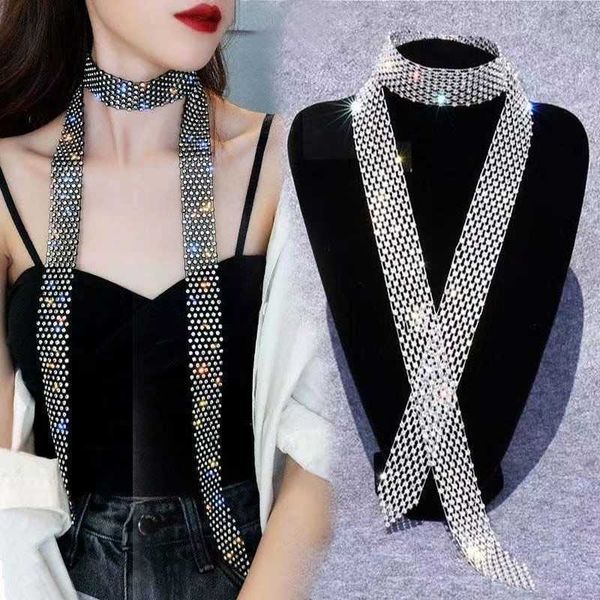 pendant laces versatile brilliant diamond lace women's fashion waist chain net red ribbon dance show 0 necktie, Silver
pendant laces versatile brilliant diamond lace women's fashion waist chain net red ribbon dance show 0 necktie, Silver
