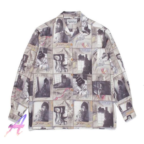 men's casual shirts 22ss streetwear wacko geisha long sleeve loose men women ink painting hawaiian shirt 230211, White;black
men's casual shirts 22ss streetwear wacko geisha long sleeve loose men women ink painting hawaiian shirt 230211, White;black
