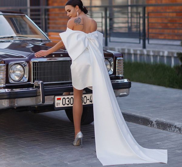 boho short wedding dress with big bow 2023 elegant bohemian beach bride dresses 2 in 1 sweetheart satin country civil bride skirt hippies wo, White
boho short wedding dress with big bow 2023 elegant bohemian beach bride dresses 2 in 1 sweetheart satin country civil bride skirt hippies wo, White