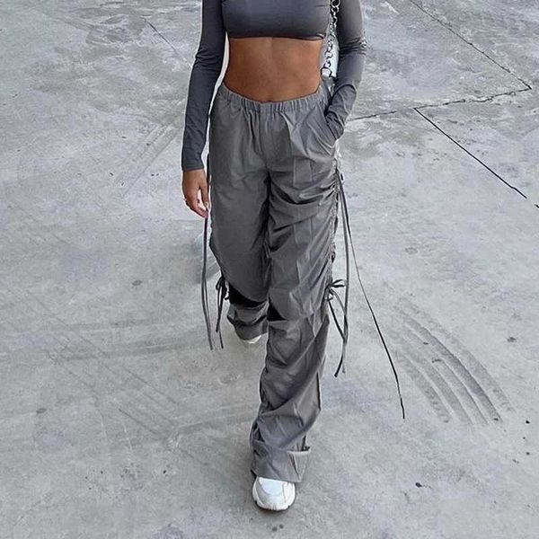 women's pants capris xy22031 casual loose wide leg trousers women's street drawcord holes fashion trend women's overalls t230, Black;white
women's pants capris xy22031 casual loose wide leg trousers women's street drawcord holes fashion trend women's overalls t230, Black;white