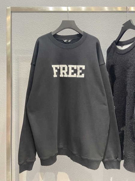 men's hoodies sweatshirts high edition autumn and winter style b home front embroidery men's women's loose fleece round neck, Black
men's hoodies sweatshirts high edition autumn and winter style b home front embroidery men's women's loose fleece round neck, Black