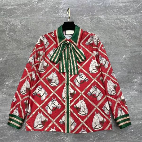 summer blouses designer for women fashion 2023 bow decoration womens designer printing long sleeves shirts for women, White
summer blouses designer for women fashion 2023 bow decoration womens designer printing long sleeves shirts for women, White