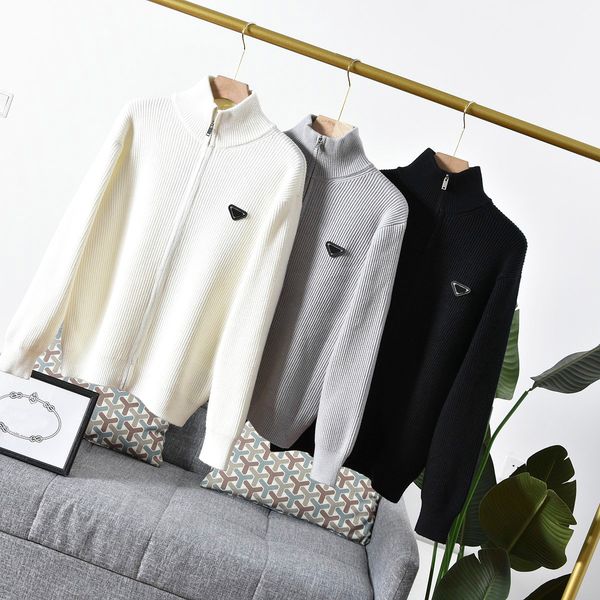 designer men's sweaters 2023 men s sweater brand hip hop street jacket shirt cotton thin classic stand collar inverted spring woolen sw, White;black
designer men's sweaters 2023 men s sweater brand hip hop street jacket shirt cotton thin classic stand collar inverted spring woolen sw, White;black