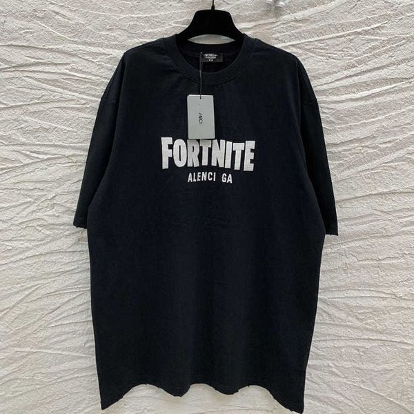 men's hoodies sweatshirts summer b fortress night co branded letter embroidered men's and women's short sleeved t-shirt 6j5c, Black
men's hoodies sweatshirts summer b fortress night co branded letter embroidered men's and women's short sleeved t-shirt 6j5c, Black