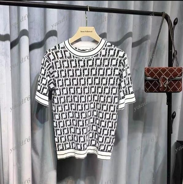 2023 spring designer fashion women's sweaters women's knitwear luxury classic f alphabet heavy industry high-end comfortable short, White;black
2023 spring designer fashion women's sweaters women's knitwear luxury classic f alphabet heavy industry high-end comfortable short, White;black