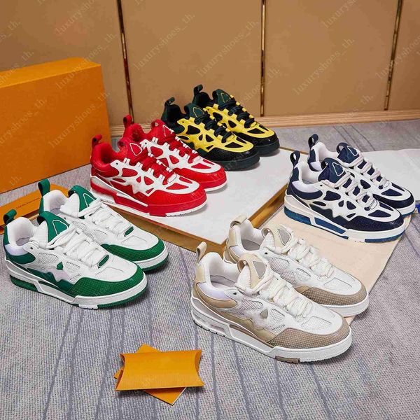 designer with box sneakers men shoes fashion platform sneakers rubber trainers leather sneaker multicolor lace louiseity lvs viutonity efzd, Black
designer with box sneakers men shoes fashion platform sneakers rubber trainers leather sneaker multicolor lace louiseity lvs viutonity efzd, Black